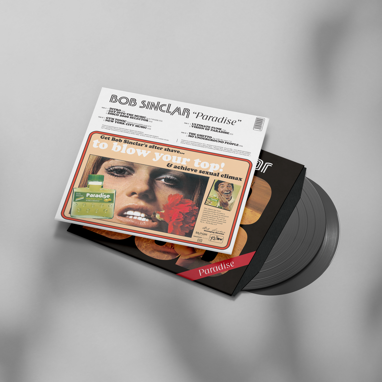 Double vinyl | Paradise | Bob Sinclar