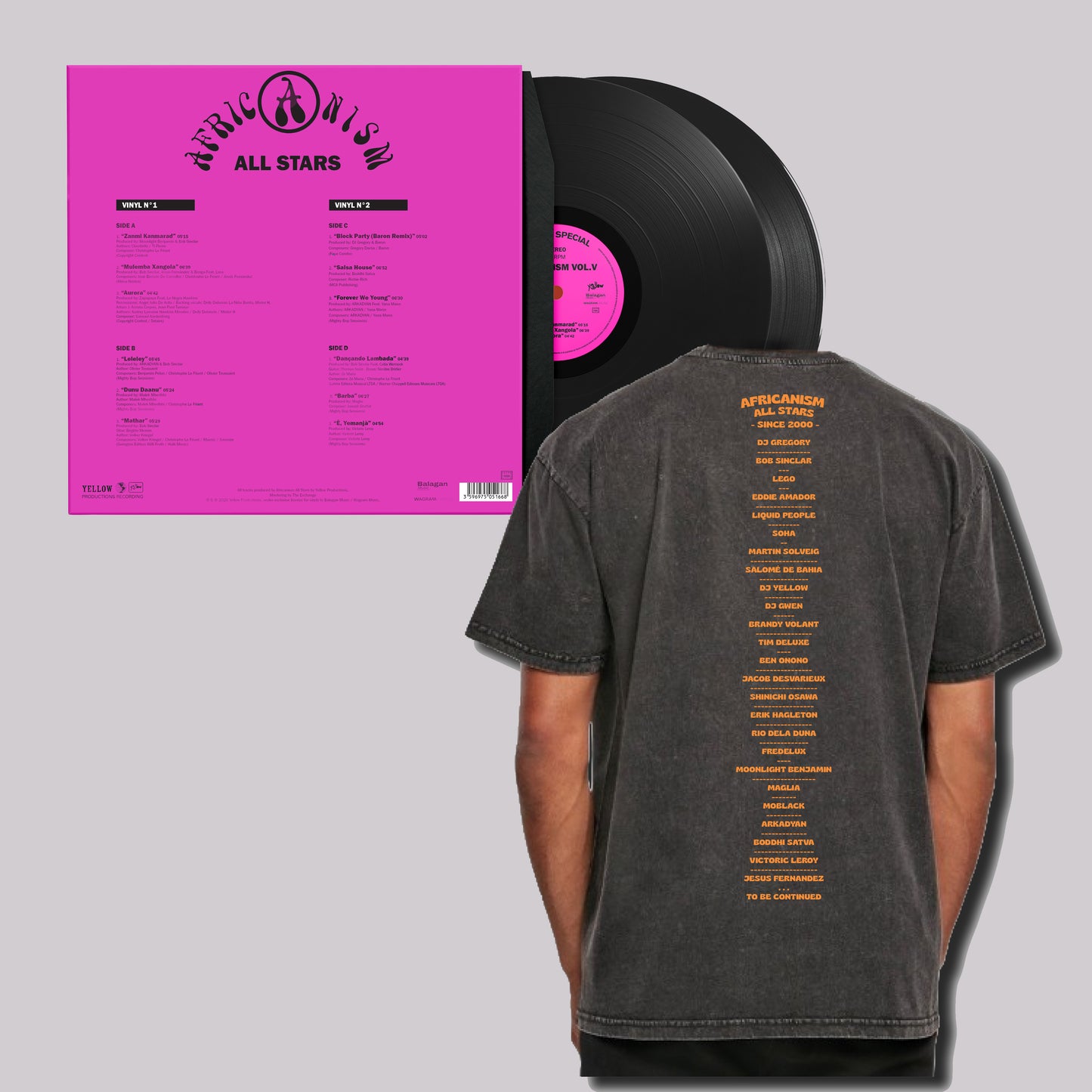 Bundle | Tshirt + 2LP | Africanism