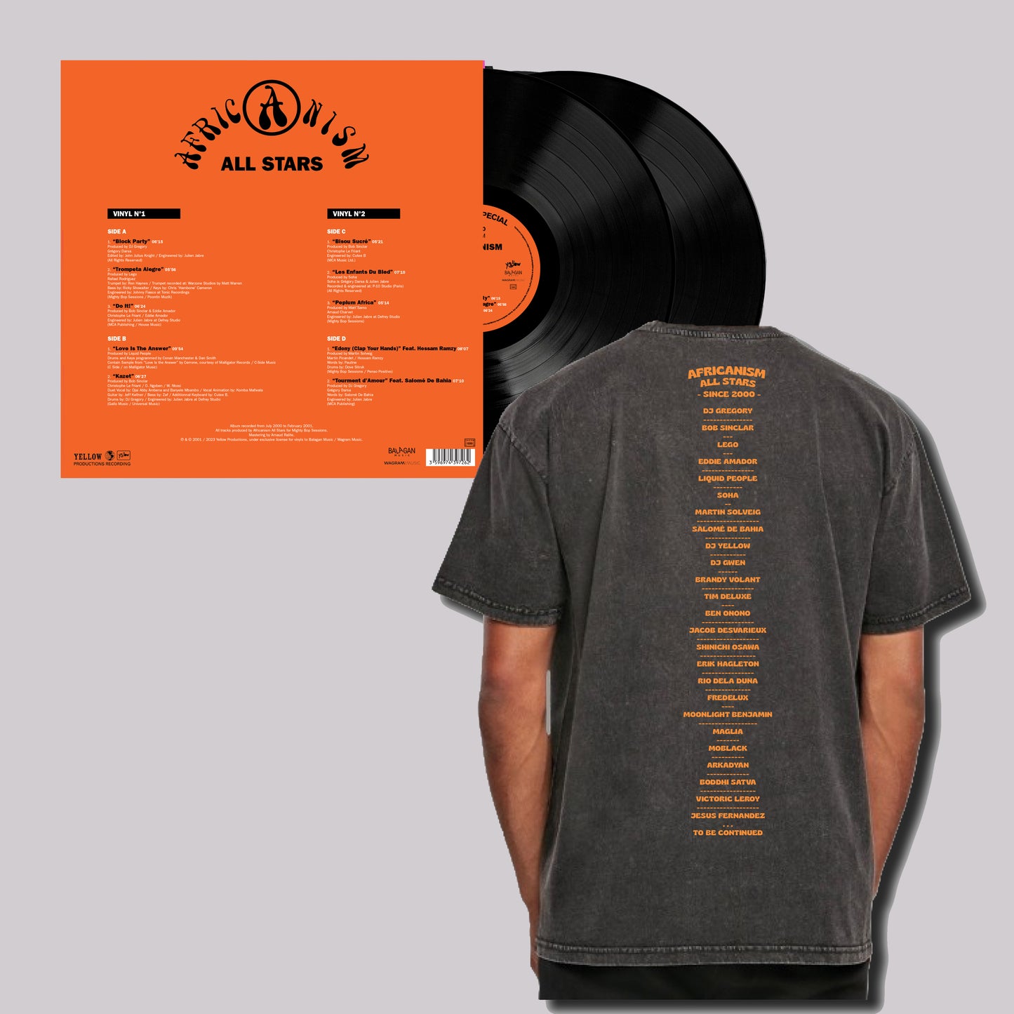 Bundle Anniversary | Tshirt + 2LP | Africanism vol. I